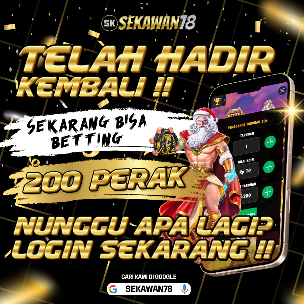 Sekawan78 🏆 Situs Toto Dan Togel Online Terpercaya Terbaik #1